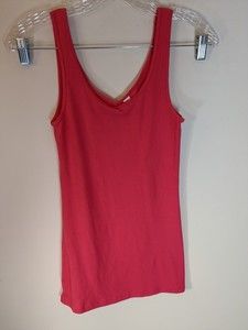 Under Armour Heat Gear Ribbed Tank Top  Womens Size XS Pink Active Wear